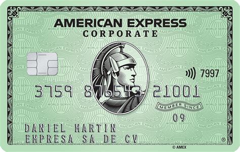 american express corporate green